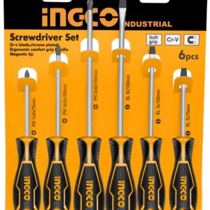 Set de atornilladores Ingco 6 piezas