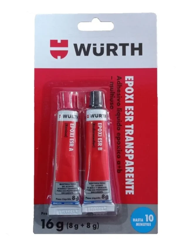 Acero Liquido Wurth 16g Soldadura Plastica