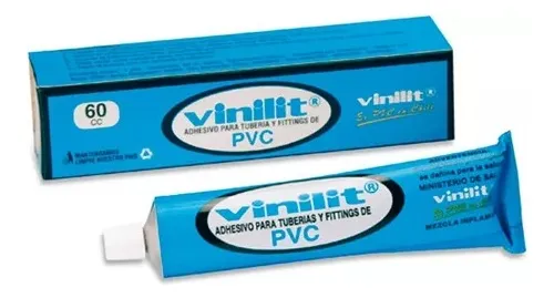 Adhesivo Para Tuberías Vinilit Normal Pomo 60cc