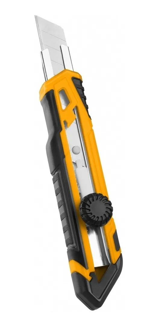 Cuchillo Cartonero Retractil Exacto Corta Carton Ingco