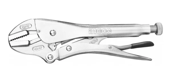 Llave Alicate Caimán Curvo 10  Ingco Hsjp0210