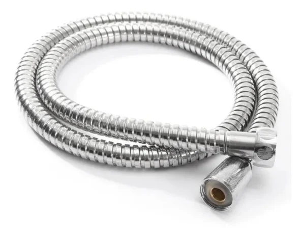 Manguera Flexible Ducha Challa 1.5 Metros Acero Inox