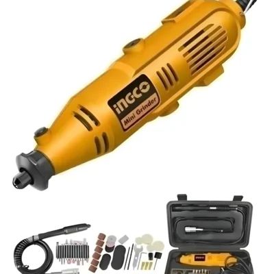 Mini Torno Rectificadora Ingco 130w Con Extensible Mg1309