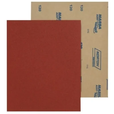 Pack De 5 Lijas Norton Madera Grano 120 27.5 X 22.2