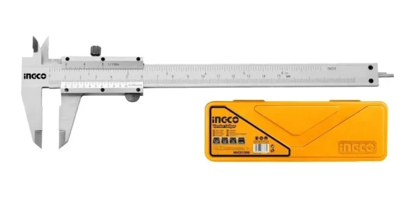Pie De Metro Vernier Análogo 150mm 6 Pulgadas Ingco Hvc01150