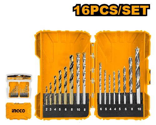 Juego Brocas Mix (16 pzs)