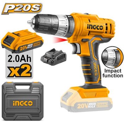 Taladro de impacto inalámbrico 20V