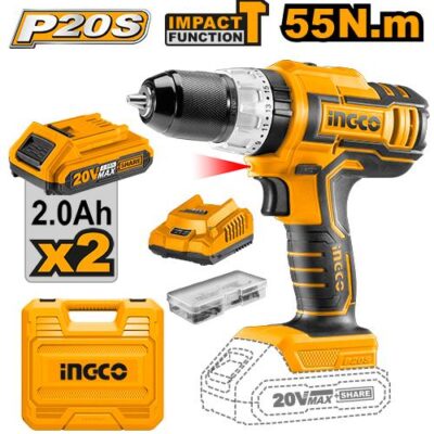 Taladro impacto 20V (55NM)