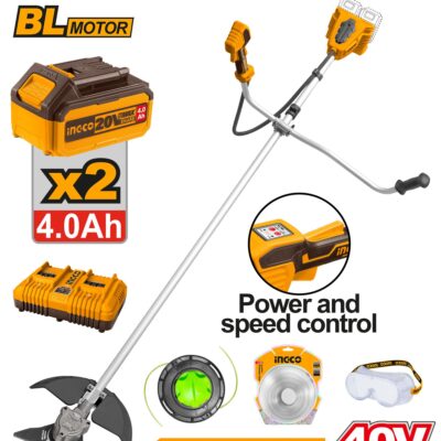 Cortacésped y desbrozadora 40V