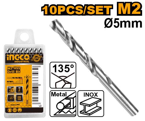 Broca Metal HSS M2 (5.0mm)