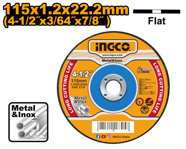 Disco de Corte 115mm (4.5")