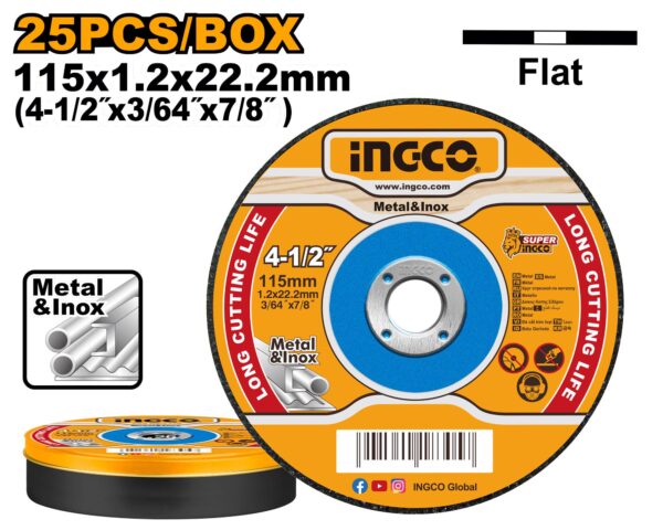 Set Discos de Corte (25 pzs)