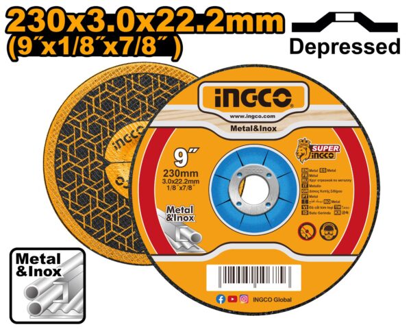 Disco de Corte 230mm (9")