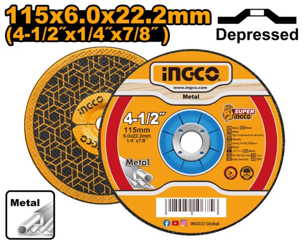 Disco de Desbaste 115mm